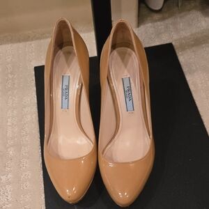 Prada Women's Tan Pumps